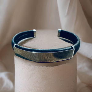 Pulsera hombre caucho lisa